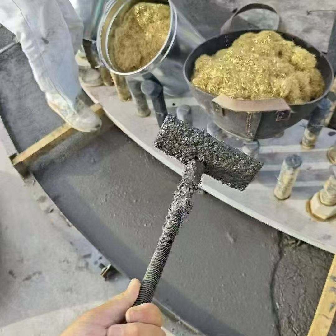 龙马潭C120钢纤维高强无收灌浆料 轧机压缩机汽轮机发电机锻压设备底座灌浆材料
